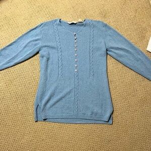 Melrose Studio button down sweater